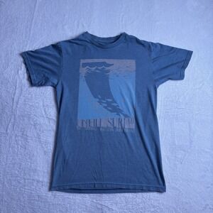 O'neill Surf Co. Original American Surf Brand Blue Short Sleeve‎ Shirt Men's S